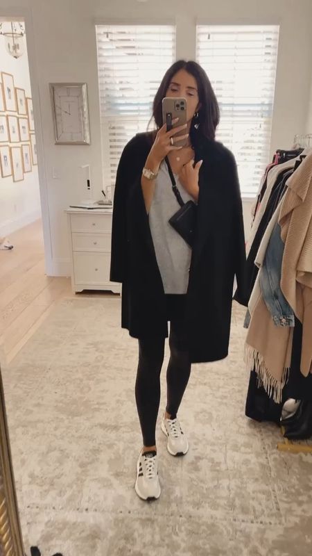 I’m just shy of 5-7” wearing the size small coat and faux leather leggings. If I could only purchase one coat this would be it, worth the splurge in my opinion, StylinByAylin 

#LTKunder100 #LTKstyletip #LTKFind