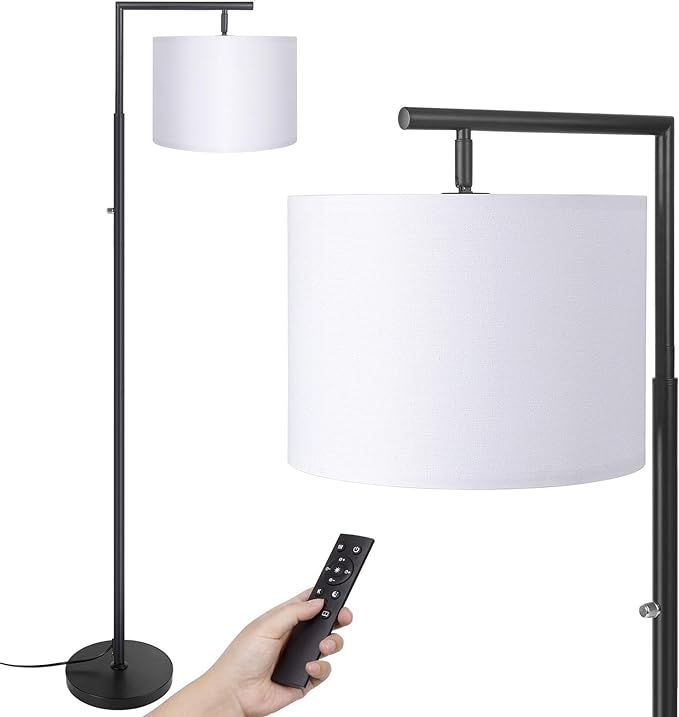 Floor lamp,Stepless Brightness &4 Color Temperature Modern Standing Shade Led Floor Lamp with Rem... | Amazon (US)
