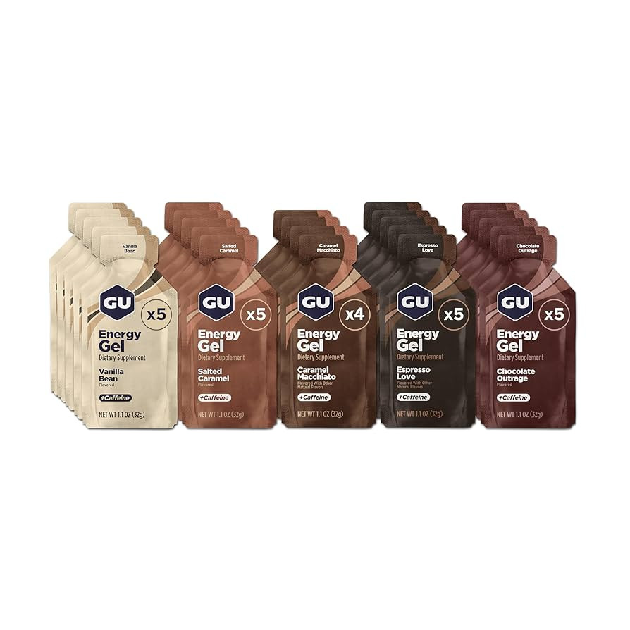 GU Energy Original Sports Nutrition Energy Gel, Vegan, Gluten-Free, Kosher, and Dairy-Free On-the... | Amazon (US)
