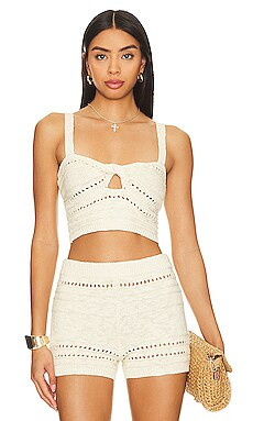 Tularosa Marisol Top in Oat Milk from Revolve.com | Revolve Clothing (Global)