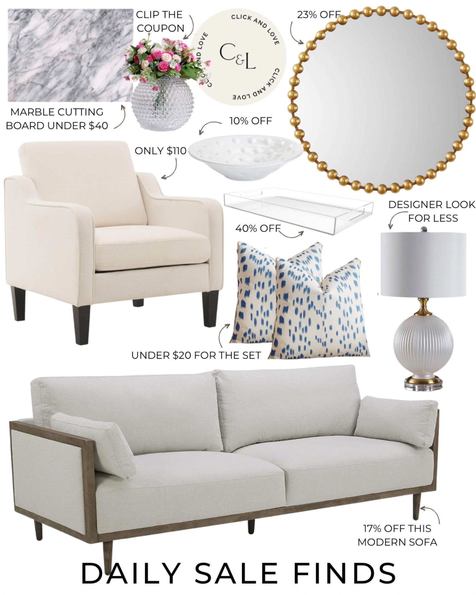 Sale finds from Amazon worth the click! This neutral accent chair is only $110 ✨

Accent chair, armchair, neutral accent chair, neutral sofa, modern sofa, accent pillow, pillow cover, lamp, mirror, decorative bowl, acrylic gray, vase, marble cutting board, modern home decor, traditional home decor, Amazon, Amazon home, Amazon finds, Amazon must haves, Amazon sale, sale finds, sale alert, sale #amazon #amazonhome

#LTKhome #LTKsalealert #LTKstyletip