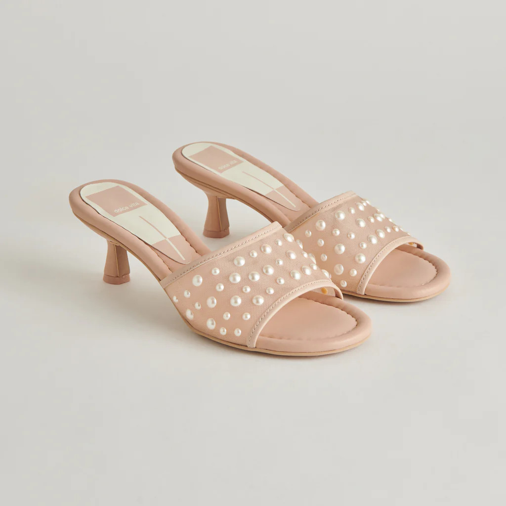 Meeza Pearl Heels | DolceVita.com