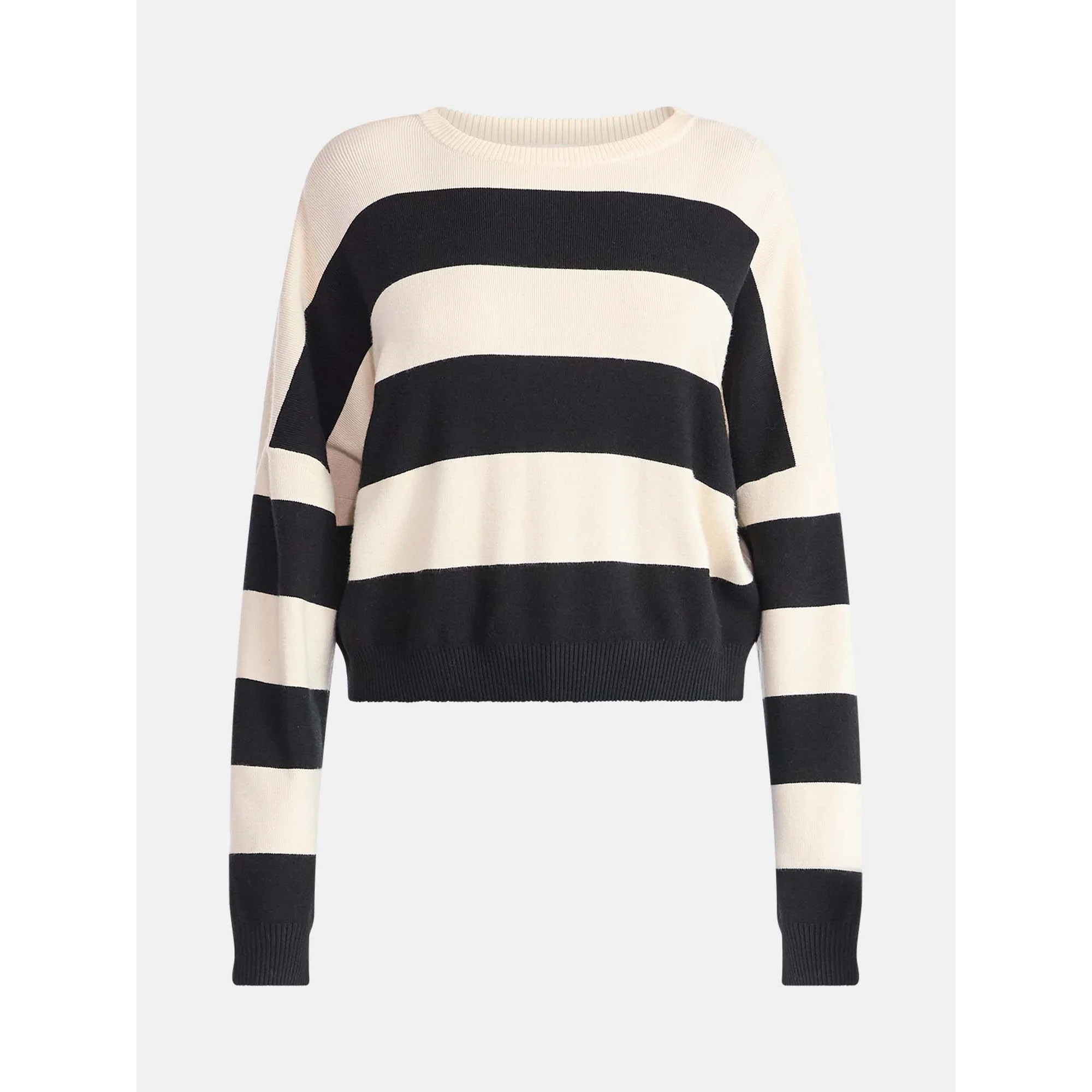 No Boundaries Striped Sweater, Lightweight, Women's | Walmart (US)