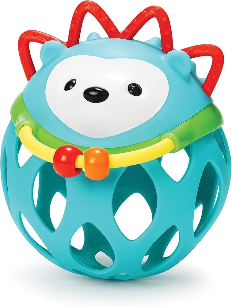 Skip Hop Baby Rattle Toy, Explore and More Roll Around Rattle, Hedgehog | Amazon (US)