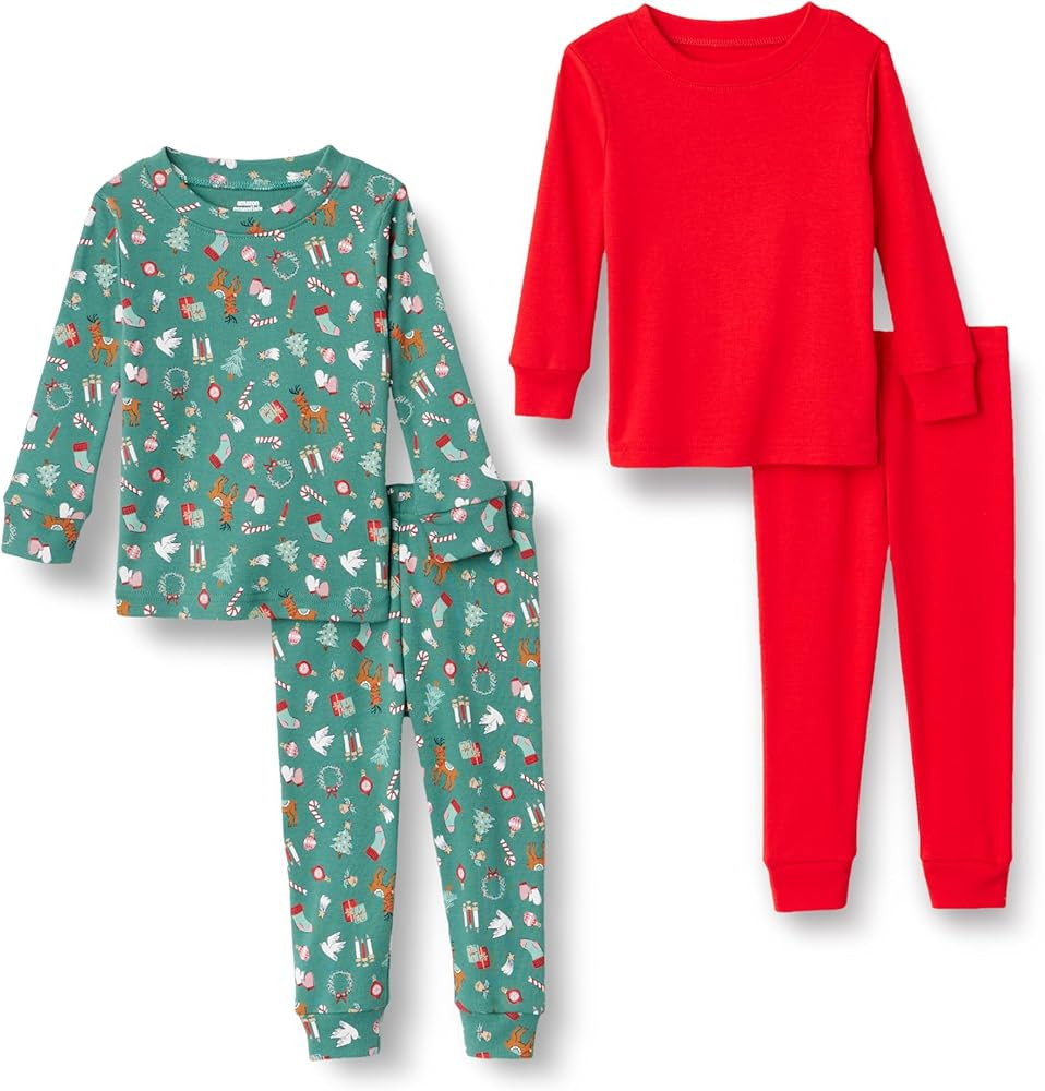 Amazon Essentials x Sofia Grainge Matching Holiday Family Pajama Sets | Amazon (US)