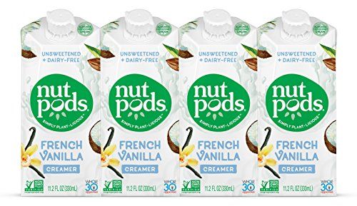 nutpods Dairy-Free Creamer Unsweetened (French Vanilla, 4-pack) - Whole30 Approved | Amazon (US)