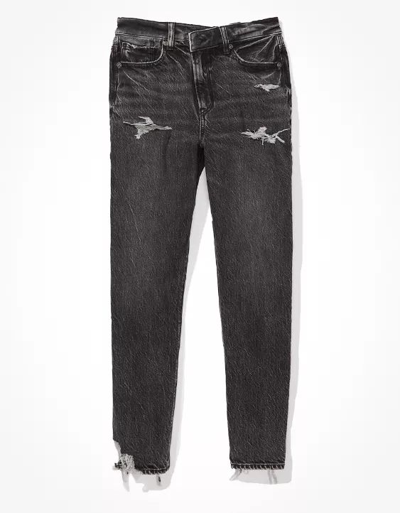 AE Crossover Highest Waist Mom Jean | American Eagle Outfitters (US & CA)