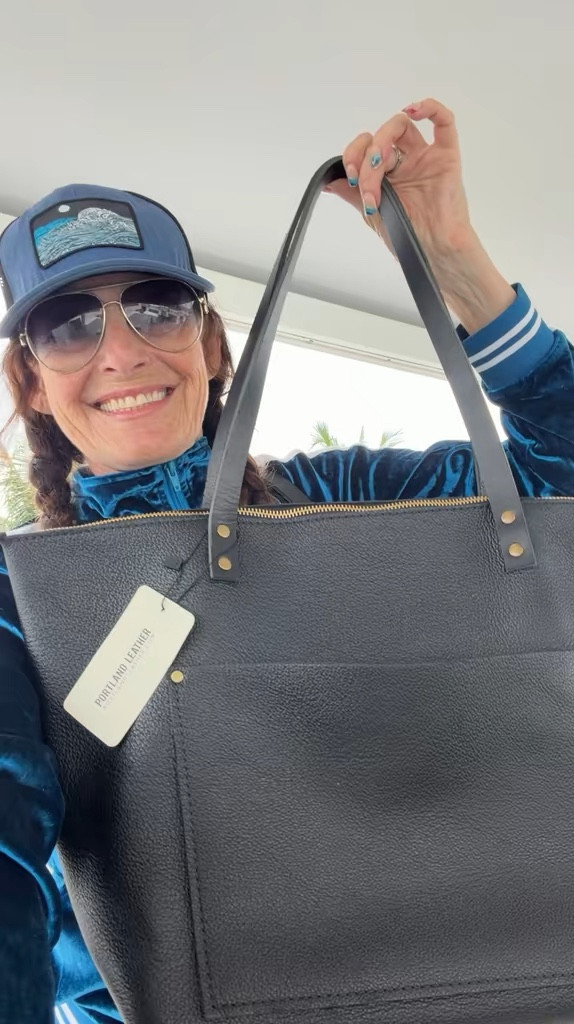 My fave Portland leather totes are still on sale!🖤I’m showcasing the zippered Black Pebbled Tote & the zippered Classic Black
Tote.  Love both! There are sooo many other great color options as well. Choose zippered or classic style  🧳 #portlandleather #leathertotebags

#LTKdayinmylife #LTKootd #LTKWorkwear