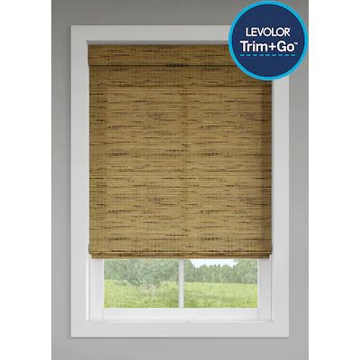 LEVOLOR Trim+Go 36-in x 64-in Tatami Light Filtering Cordless Roman Shade Lowes.com | Lowe's