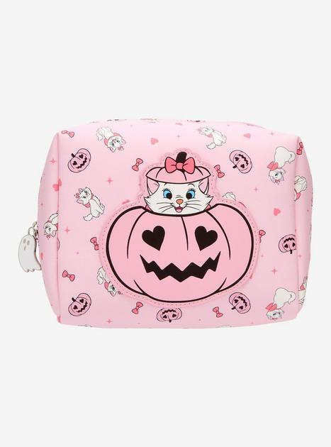 Disney The Aristocats Marie Jack-o-Lantern Pink Cosmetic Bag | BoxLunch