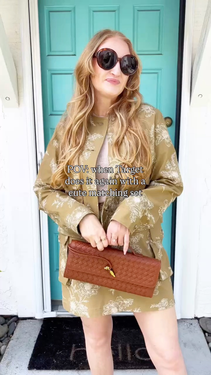 target circle week ends today and this cute skirt is currently on sale for under $20! The matching jacket is a MUST and both pieces are so cute together or separately!

Wearing M in skirt and S in jacket at 150 lbs and 5'7" for reference.

target sale, target circle week deals, target matching set, matching set, floral jacket, floral skirt, spring ootd, target style, spring outfit ideas, affordable outfit, affordable style, east west bag, mesh flats 

 #LTKSaleAlert #LTKFindsUnder100 #LTKStyleTip