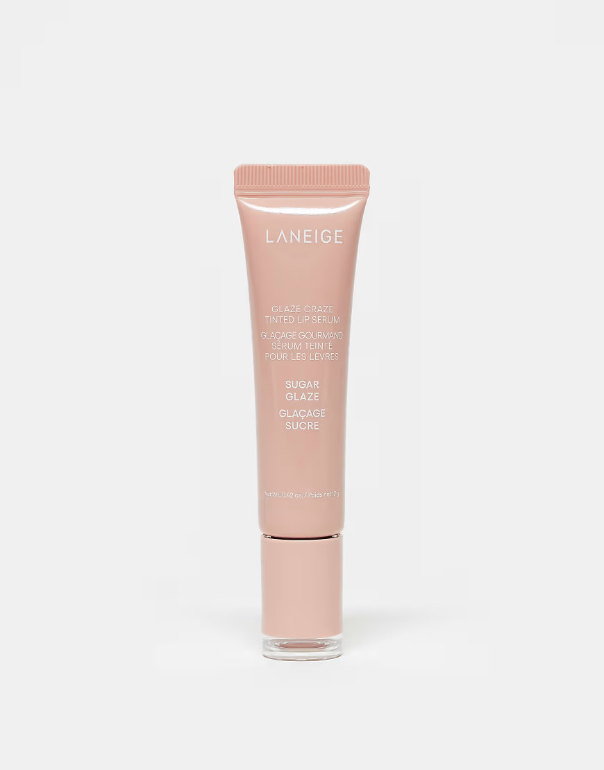 LANEIGE Glaze Craze Tinted Lip Serum - Sugar Glaze-No colour | ASOS (Global)
