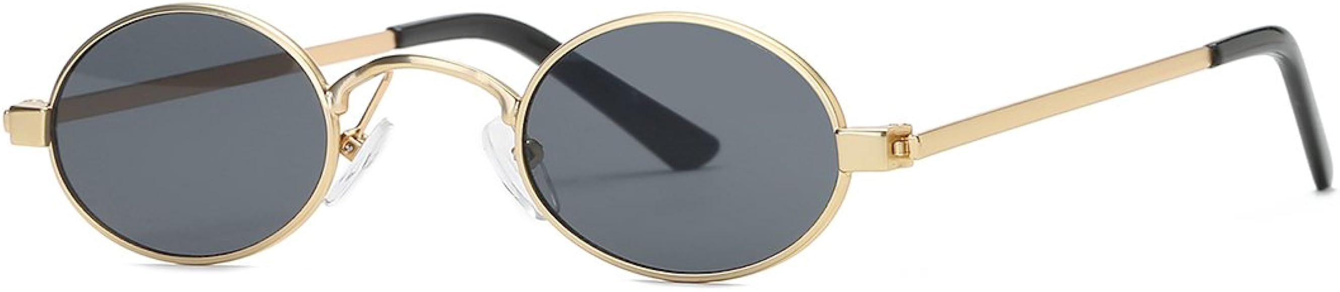 Kimorn Sunglasses Small Round Metal Frame Oval Candy Colors Unisex Sun Glasses k0577 | Amazon (CA)