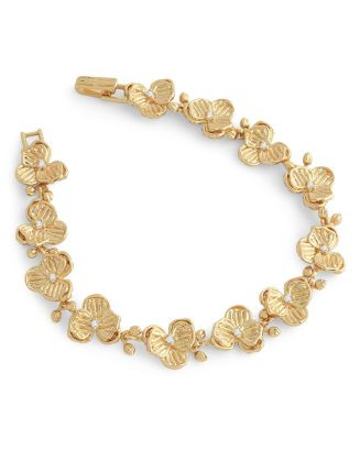 Pavé Orchid Link Bracelet | Bloomingdale's (US)