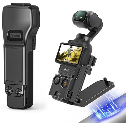 Amazon.com : AMAZEAR Magnetic Mount Stand Compatible with DJI Osmo Pocket 4/3/Xtra Muse, Pocket4 ... | Amazon (US)