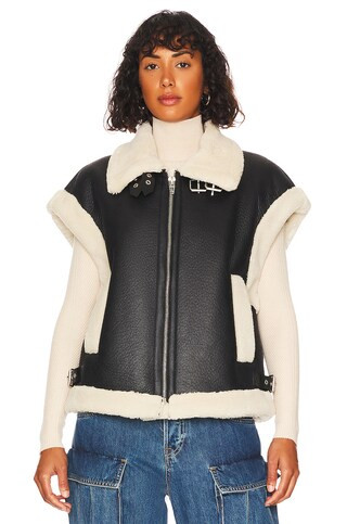 BLANKNYC Faux Leather Vest in Work It from Revolve.com | Revolve Clothing (Global)