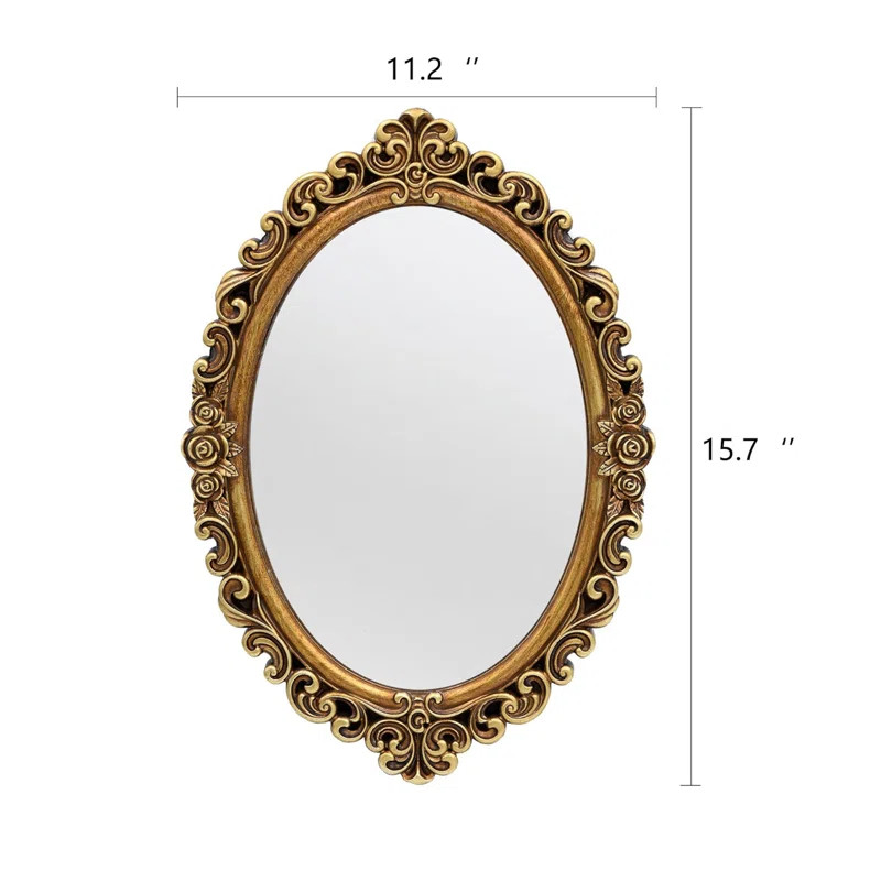Kemah Metal Oval Mirror | Wayfair North America