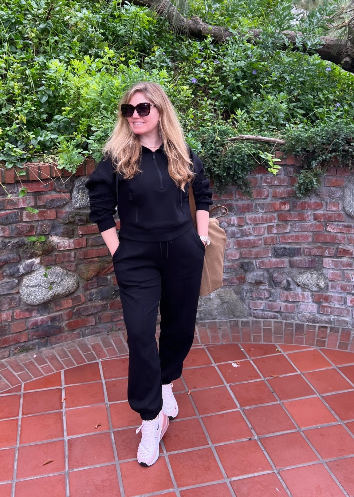 I’m always looking for a comfy set that helps me look put together and I love this one! Both pieces come in different colors and sizes- regular, tall and petite.  This would be a great travel outfit! The pants were on sale for $18 and the sweatshirt $27. 👏🏽

#LTKTravel #LTKPetite #LTKootd