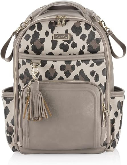 Itzy Ritzy Diaper Bag Backpack – Large Capacity Boss Plus Baby Backpack Diaper Bag Featuring 19... | Amazon (US)