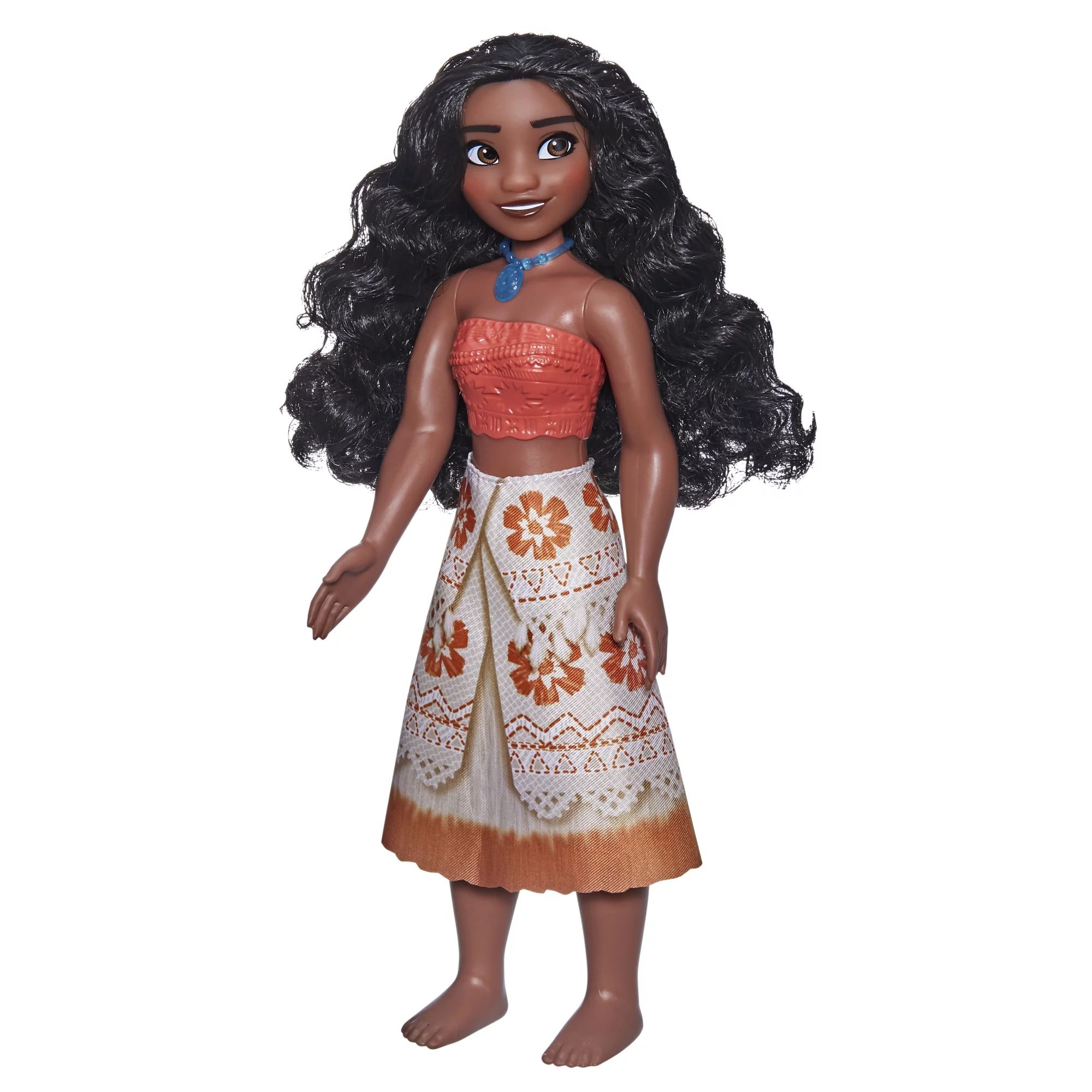 Disney Princess Moana Fashion Doll with Skirt and Necklace, Inspired by the Movie Moana - Walmart... | Walmart (US)