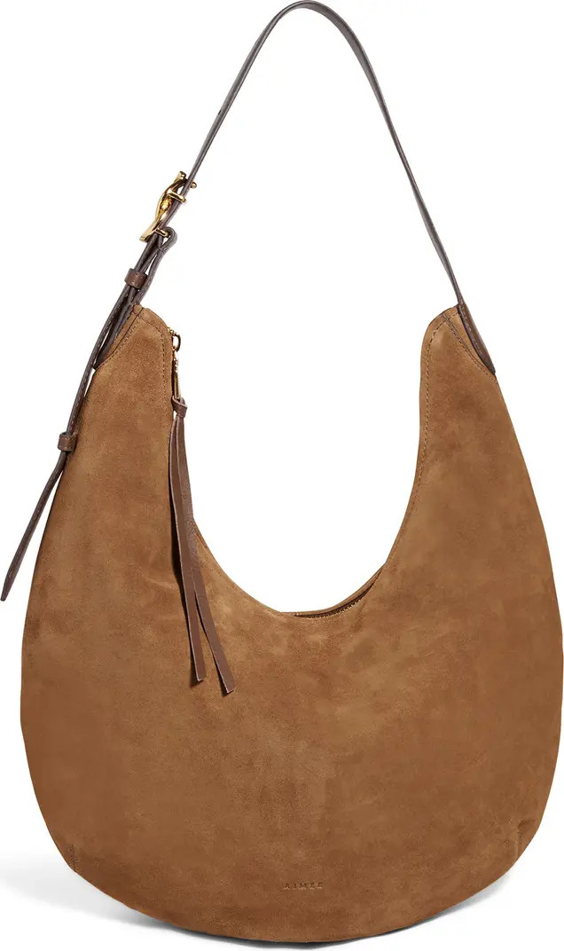 Large Unity Suede Hobo Bag | Nordstrom