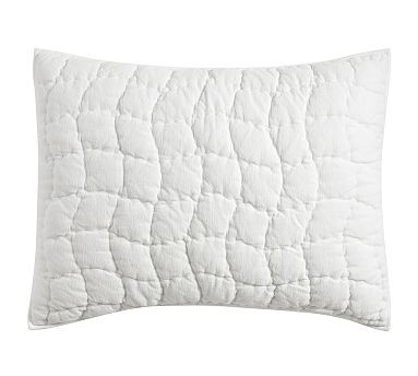 Cozy Cloud Handcrafted Quilted Sham | Pottery Barn (US)