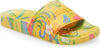 Balenciaga Logo Pool Slide | Nordstrom | Nordstrom