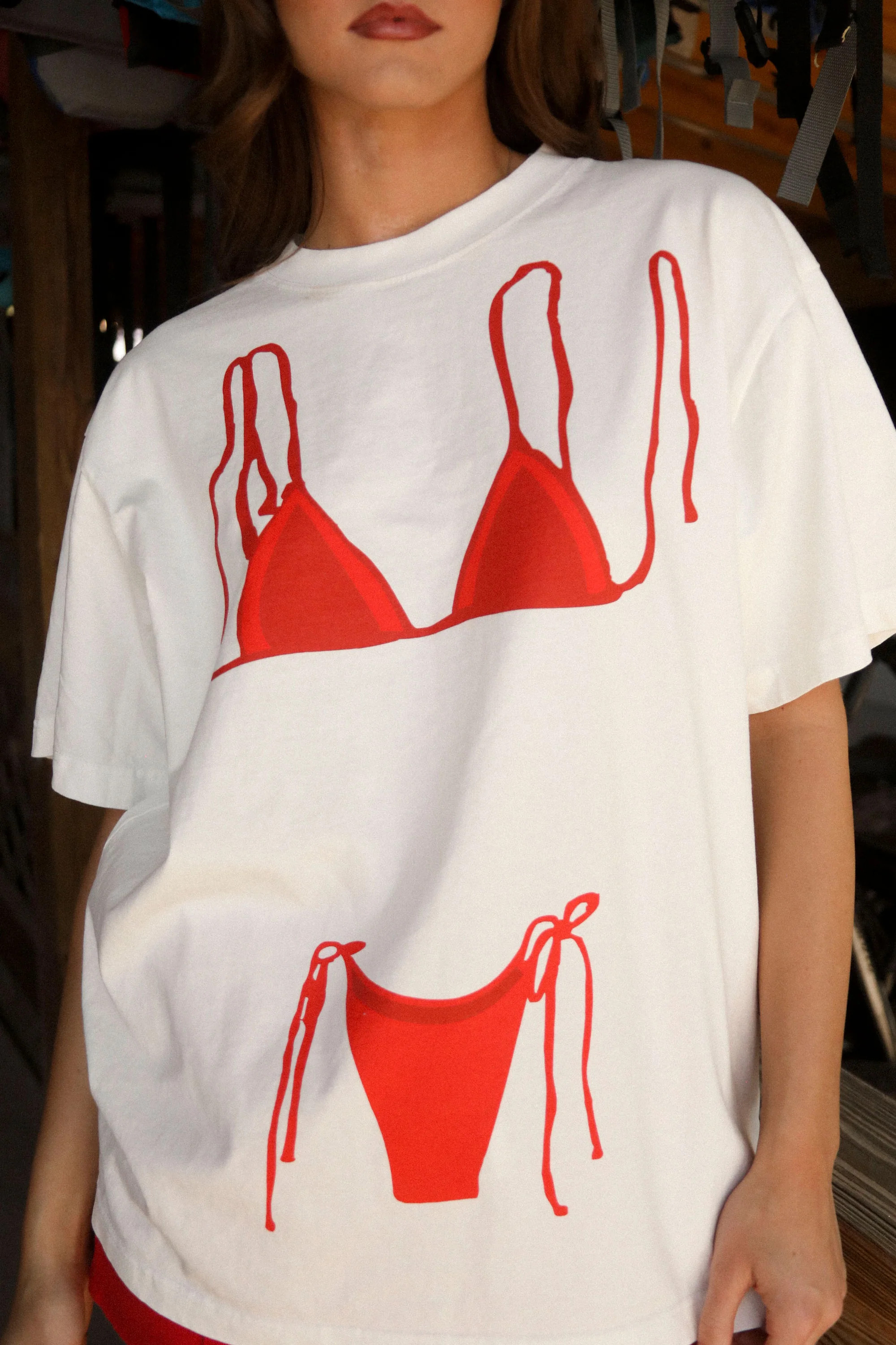 charlie southern: bikini tee | RIFFRAFF