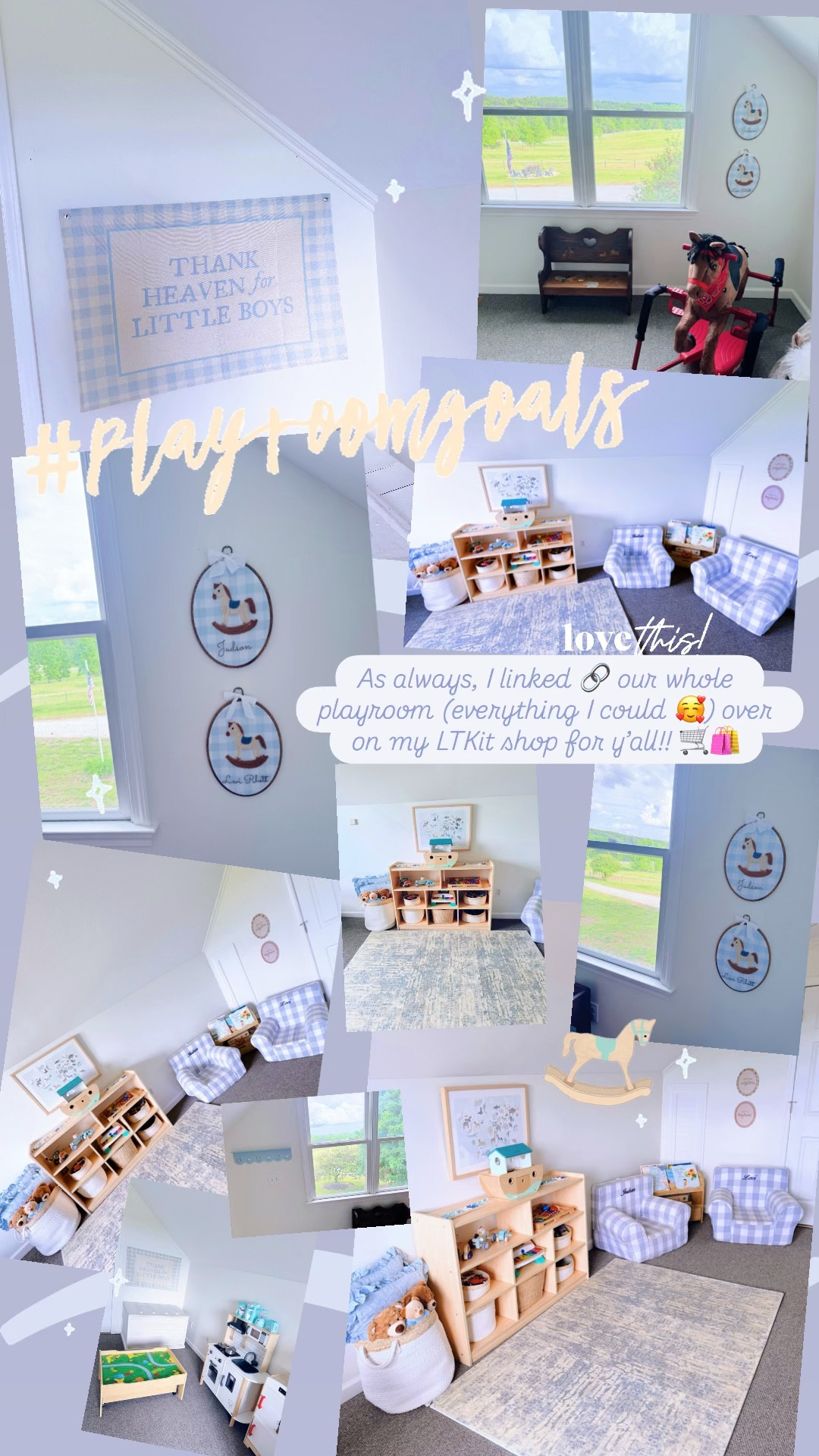 As always, I linked 🔗 our whole playroom (everything I could 🥰) over on my LTKit shop for y’all!! 🛒🛍️

#LTKHome #LTKBaby #LTKKids