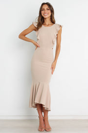 Avani Dress - Beige | Petal & Pup (US)