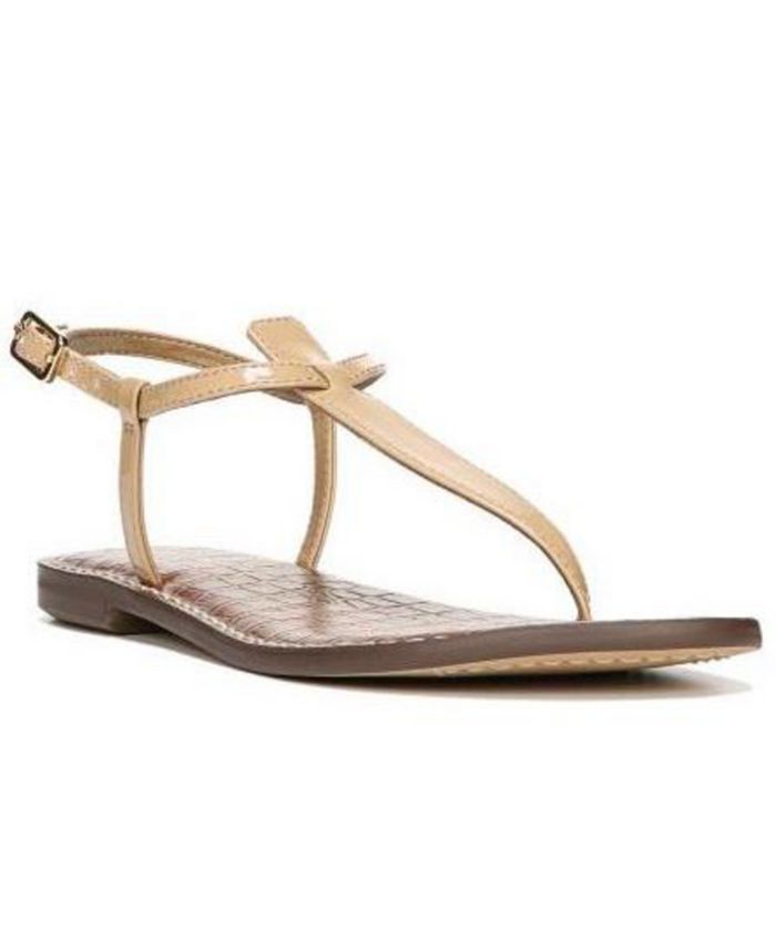 Sam Edelman
          
  
  
      
          Gigi T-Strap Flat Sandals | Macys (US)