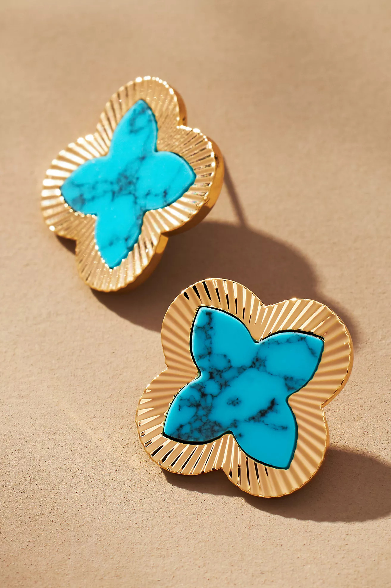 Clover Post Earrings | Anthropologie (US)
