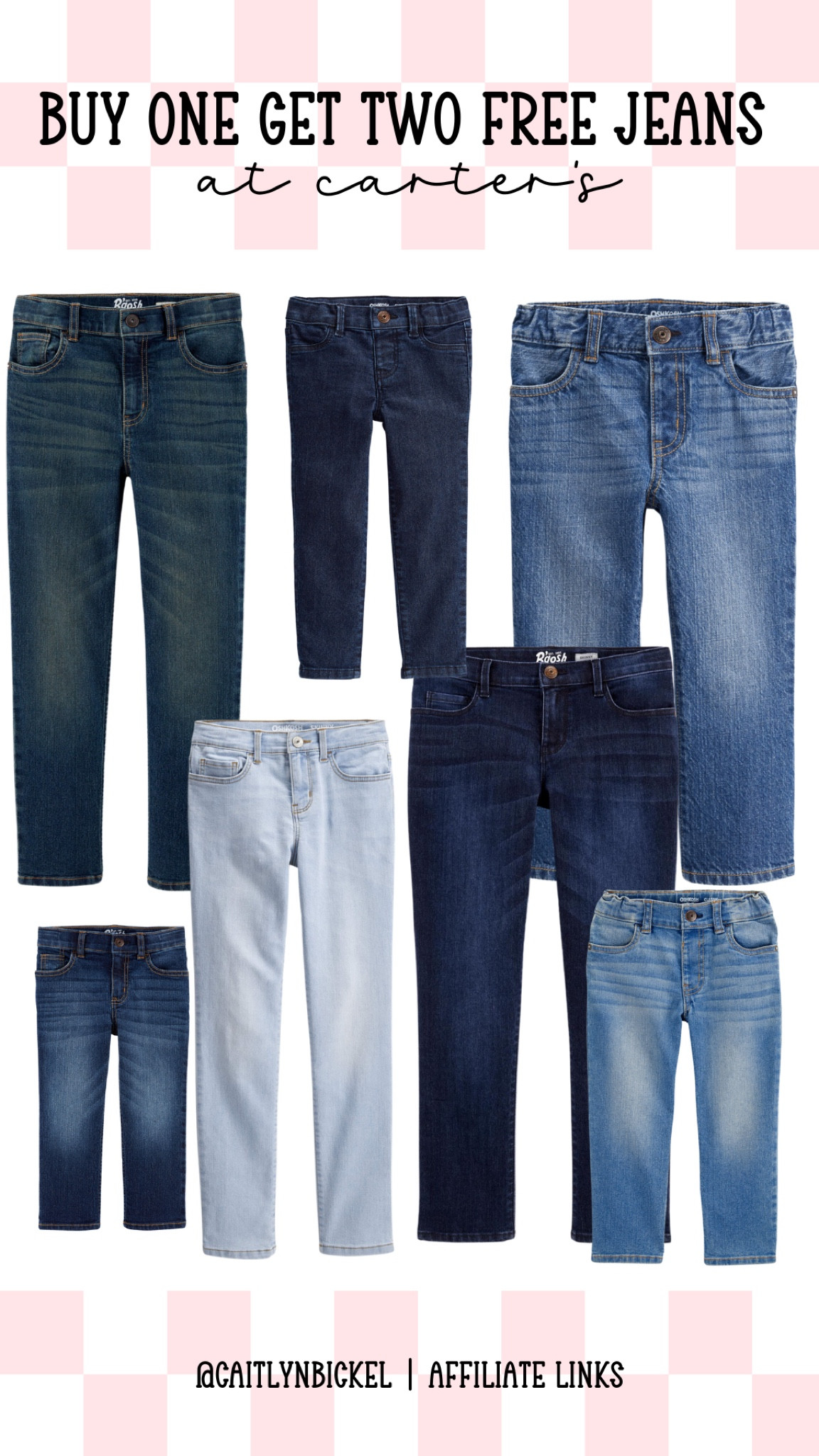 All Osh Kosh jeans are currently buy one get 2 free! Perfect time to stock up for Fall!

#LTKSeasonal #LTKBacktoSchool #LTKSaleAlert