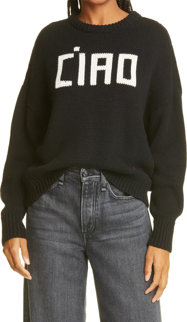 Clare V. Ciao Intarsia Sweater | Nordstrom | Nordstrom
