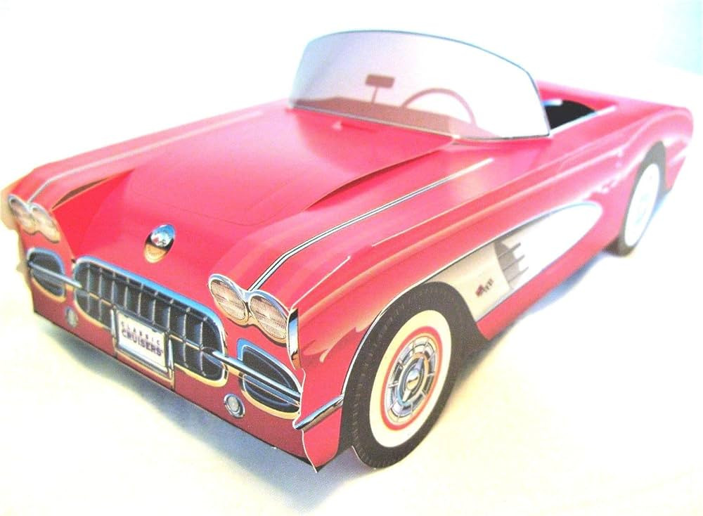 6 Assorted Classic Cardboard Cars Party Food Boxes | Amazon (US)