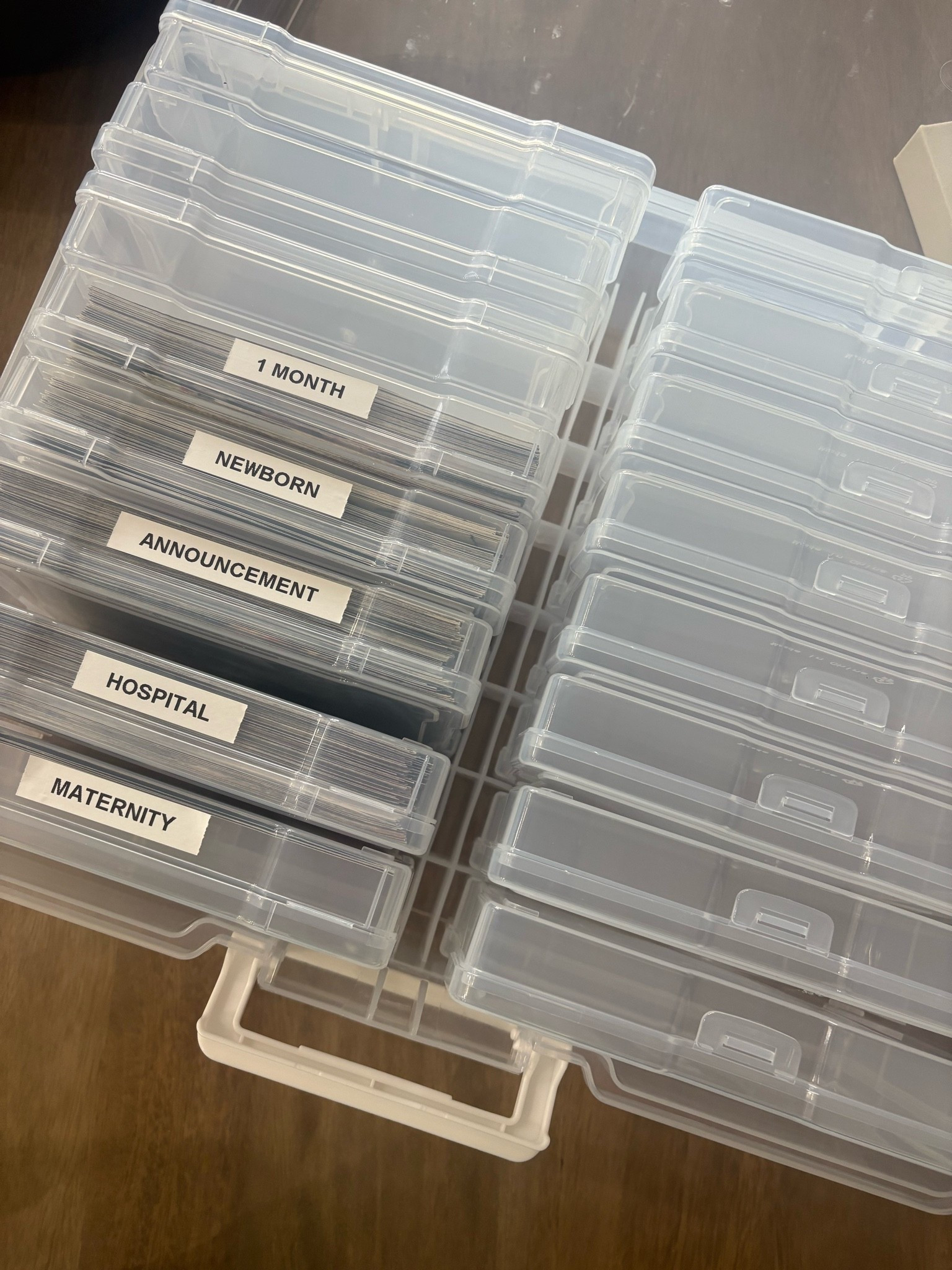 Monthly photo box