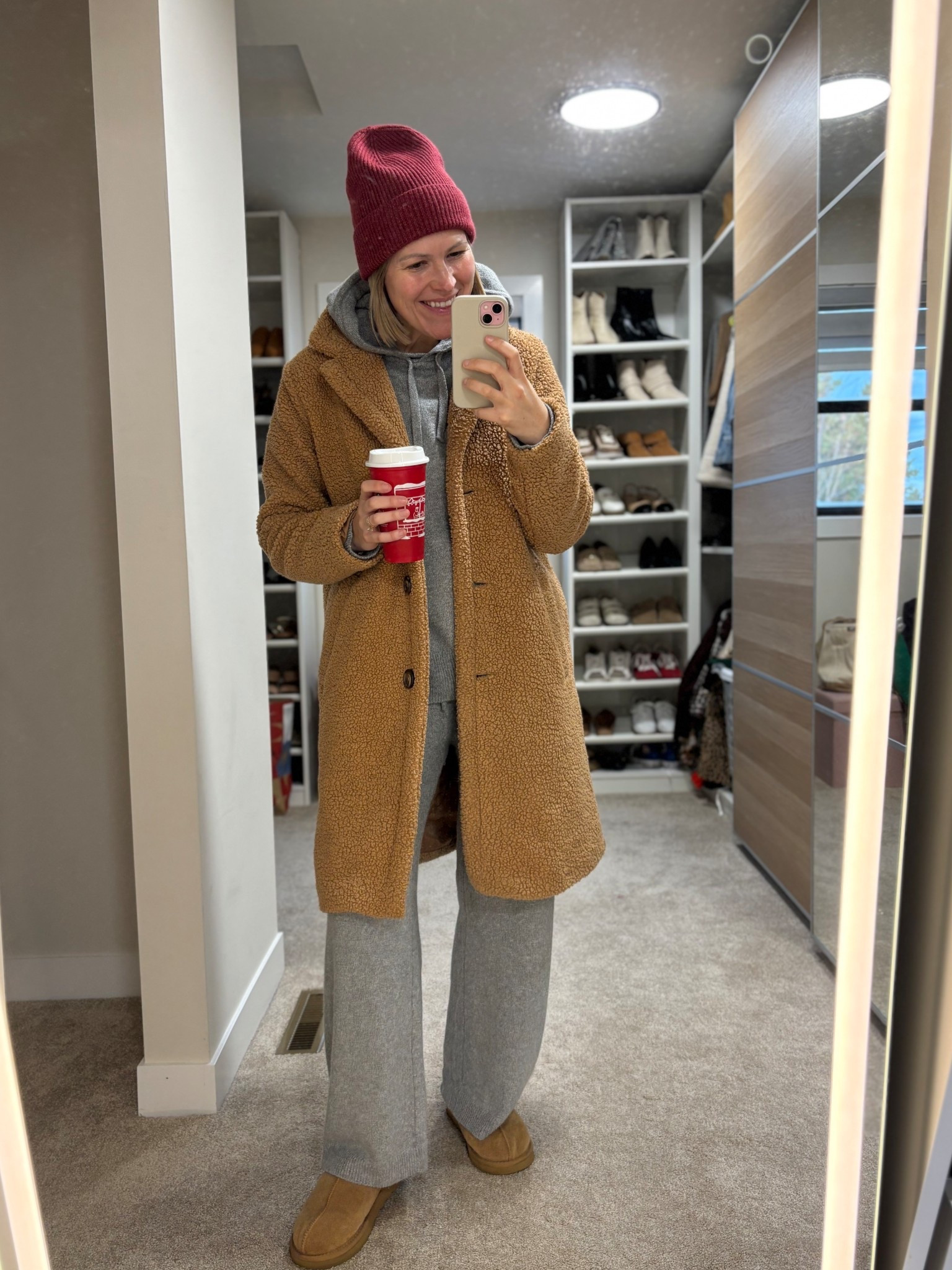 Cozy Monday morning school drop
off look 

Wearing medium in all 

#LTKSeasonal #LTKHoliday #LTKSaleAlert