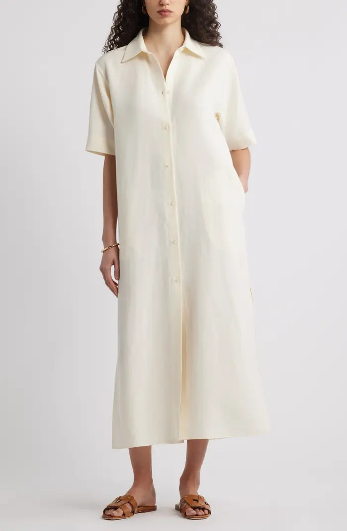 Button Front Shirtdress | Nordstrom