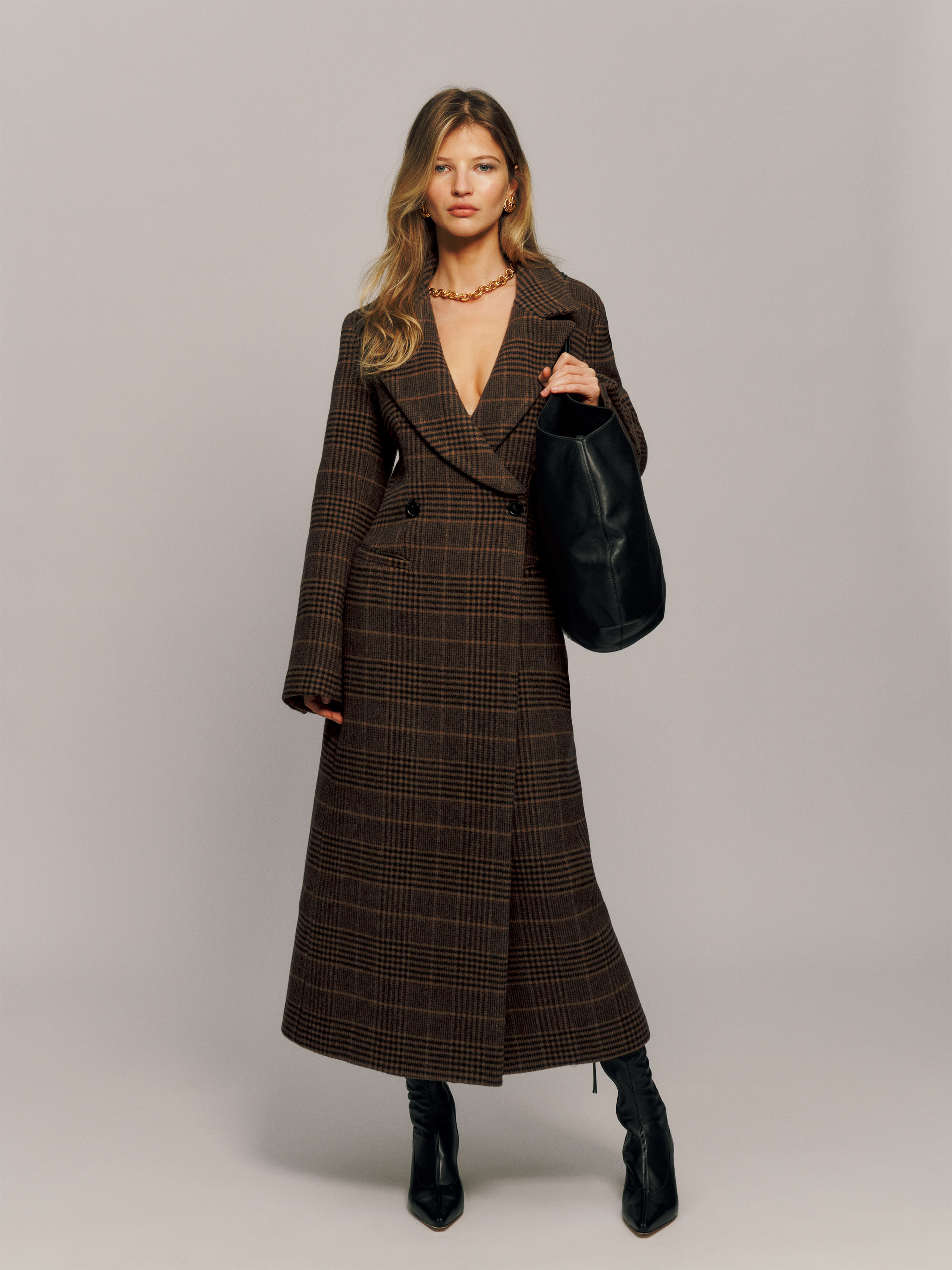 Oscar Nipped Waist Coat | Reformation (Global)