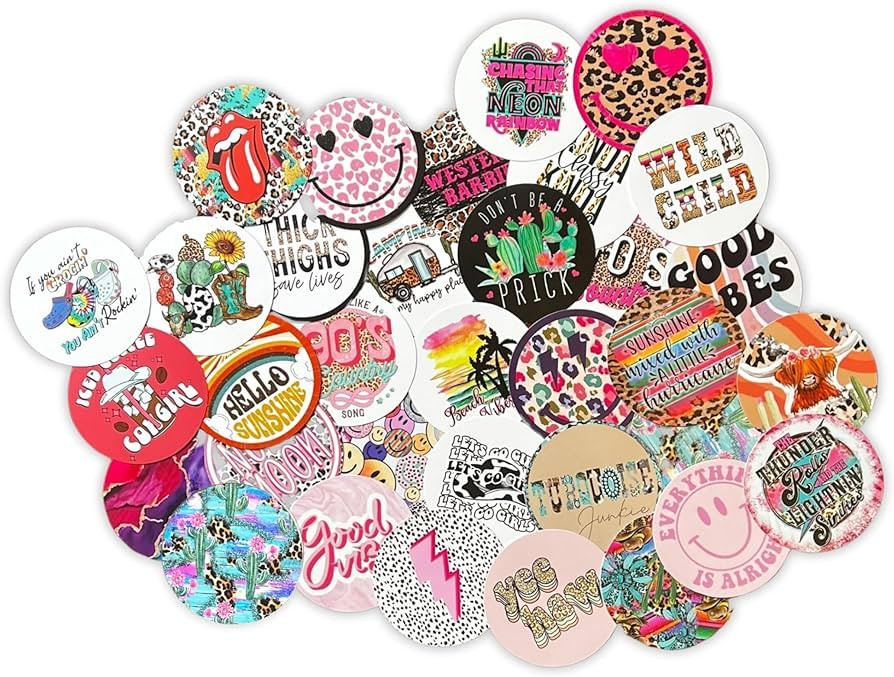 Freshie Cardstock Cutouts Rounds 2.5” inch for Freshies Random Mix | 32 pk | For Scented Aroma ... | Amazon (US)