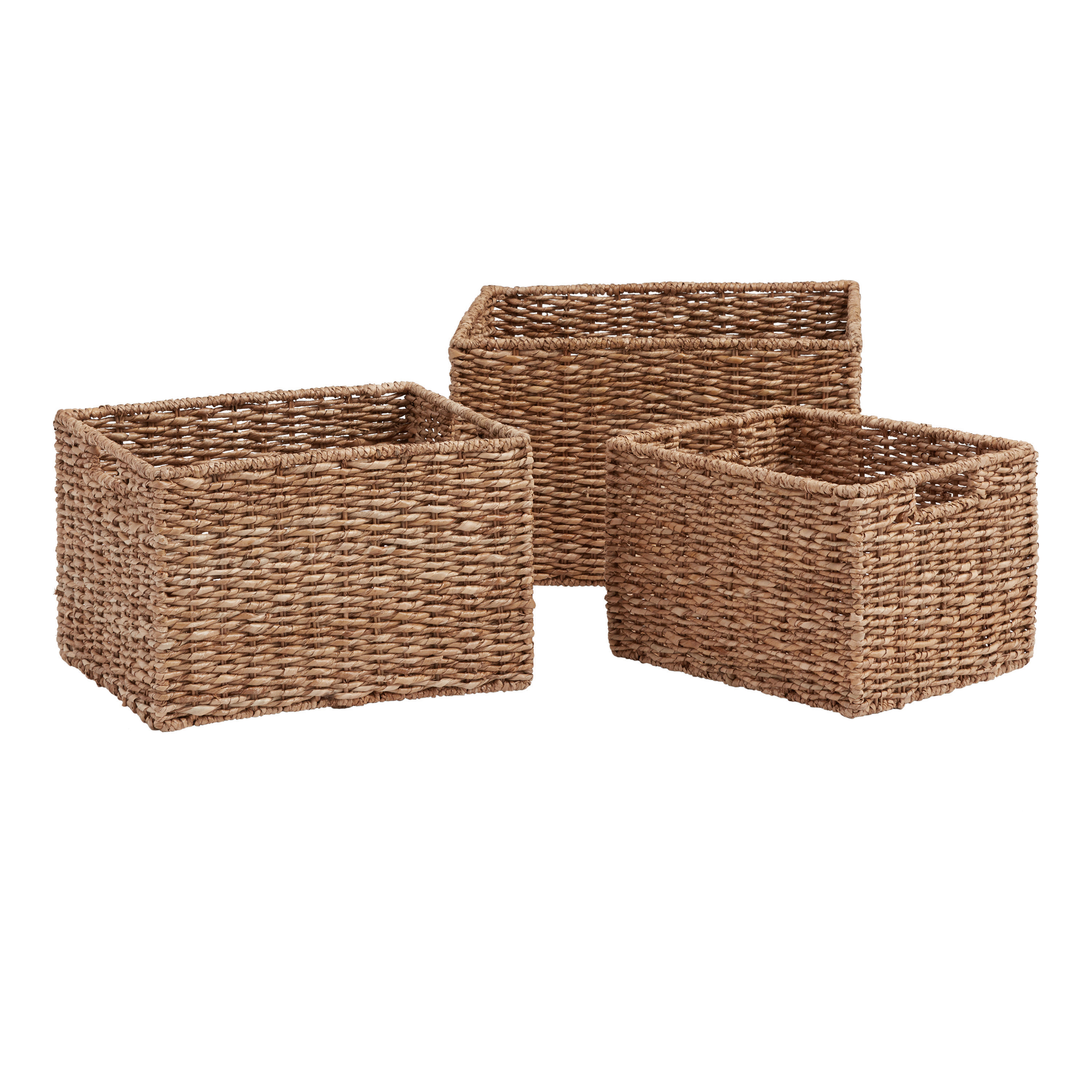 Mari Natural Seagrass Utility Basket | World Market