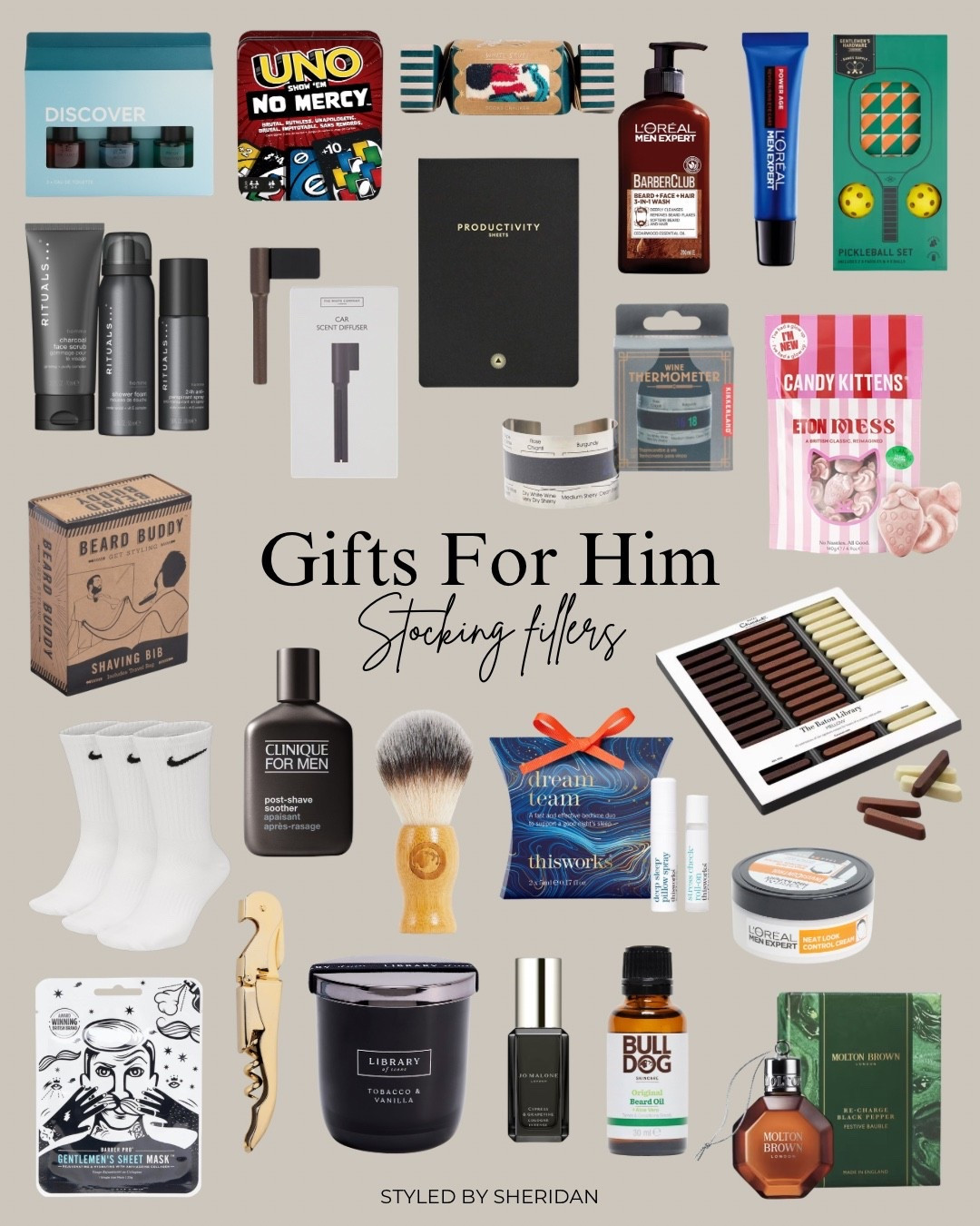 Christmas gift guide for him: stocking fillers 🎄🎁 

#LTKfestive #LTKgiftguide #LTKmens