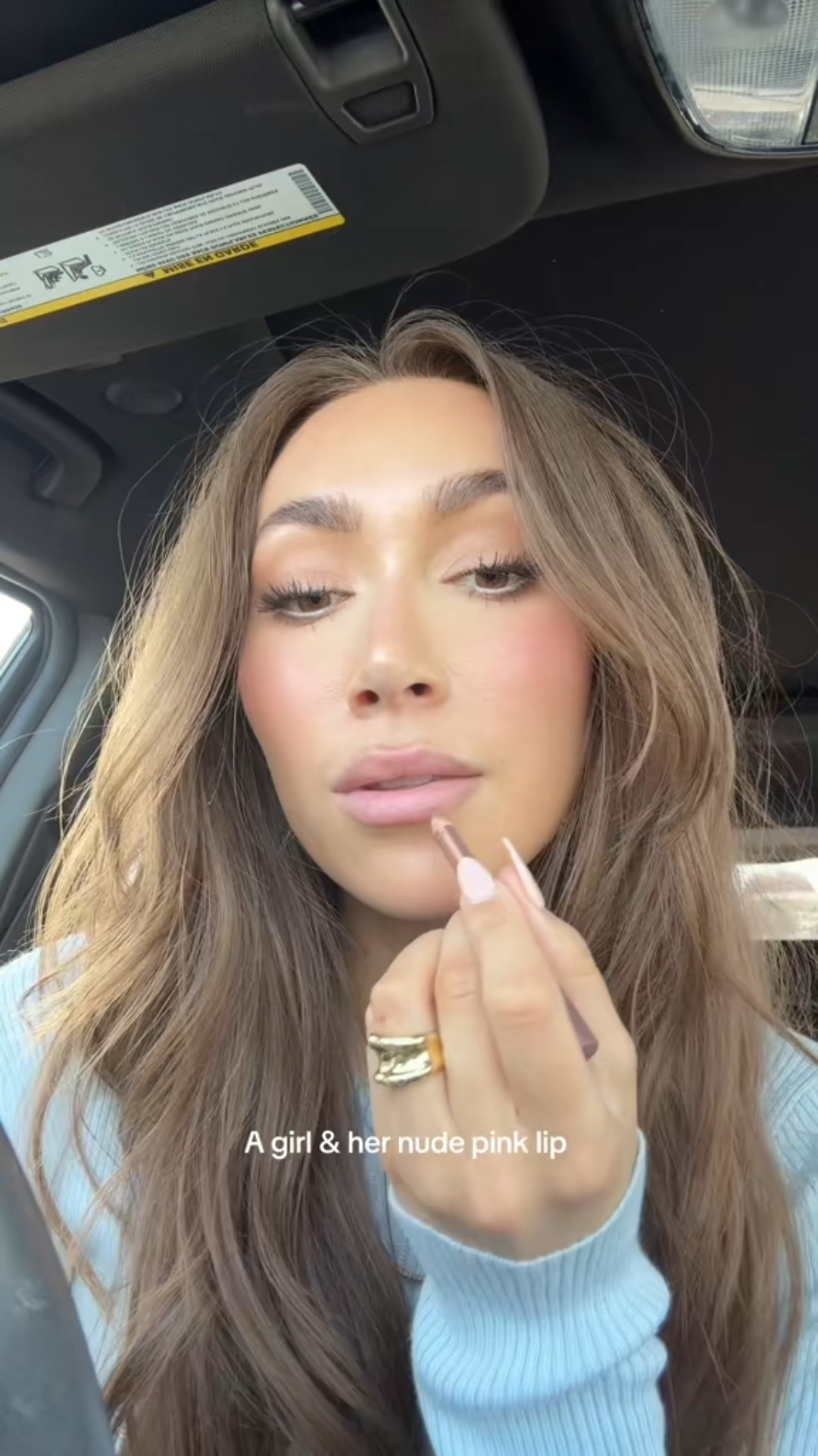 Nude pink lip 

#LTKStyleTip #LTKBeauty