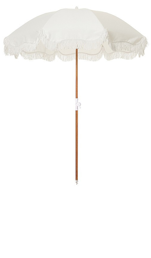 business & pleasure co. Holiday Beach Umbrella in White. | Revolve Clothing (Global)