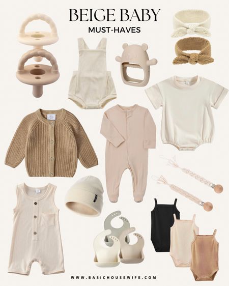 Who says beige baby aesthetics has to be boring?! Here are some of my fave neutral baby clothes and beige baby products! #babyclothes #neutralbaby #babystyle #babyoutfits #babyfashion

#LTKbump