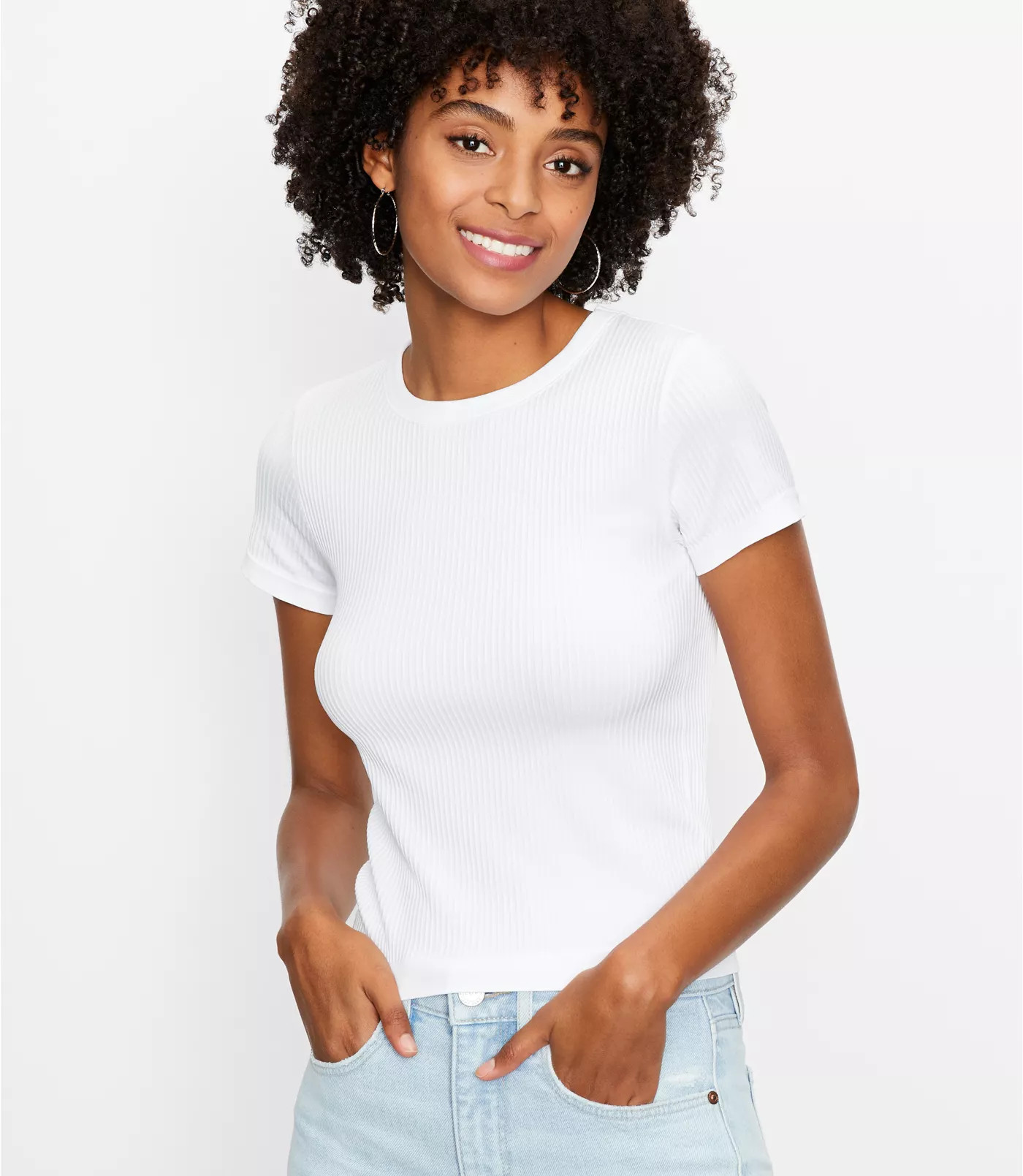 Seamless Tee | LOFT | LOFT