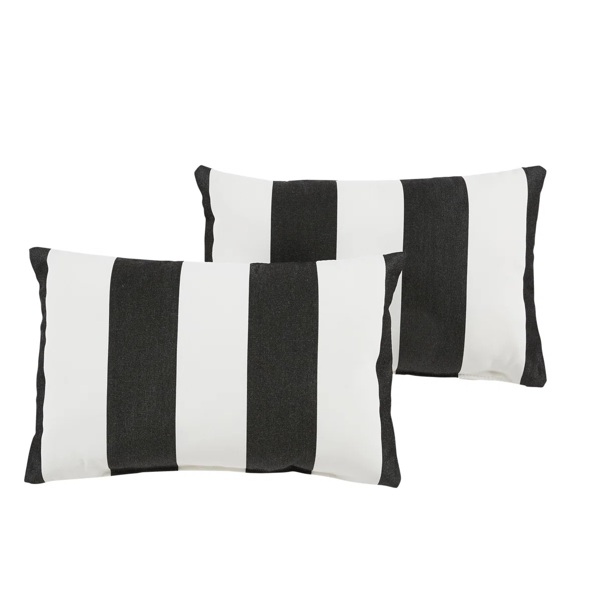 Kentay Striped Outdoor Reversible Throw Pillow (Set of 2) | Wayfair North America