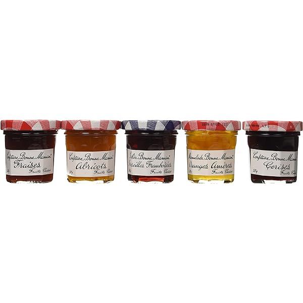 Bonne Maman Preserves, Variety Pack (Strawberry, Raspberry, Wild Blueberry, Cherry), 13 Ounce Jars ( | Amazon (US)
