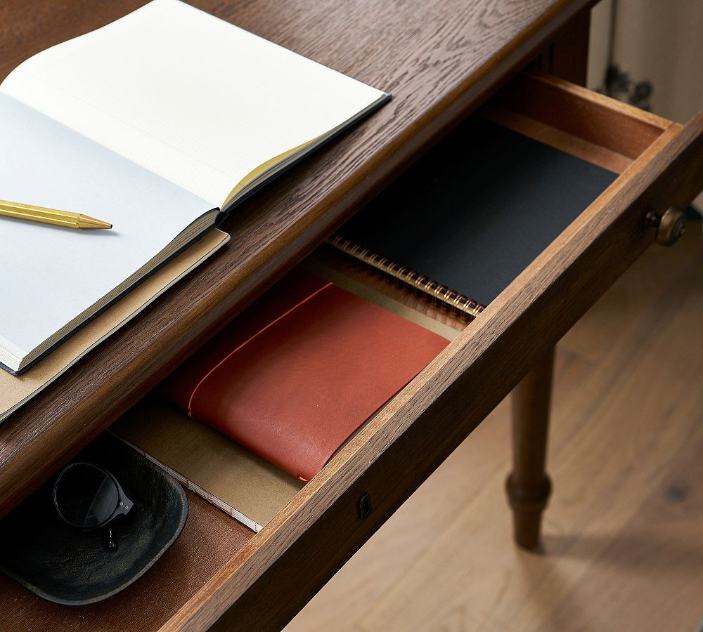 Chris Loves Julia Modern Traditional Writing Desk (42") | Pottery Barn (US)