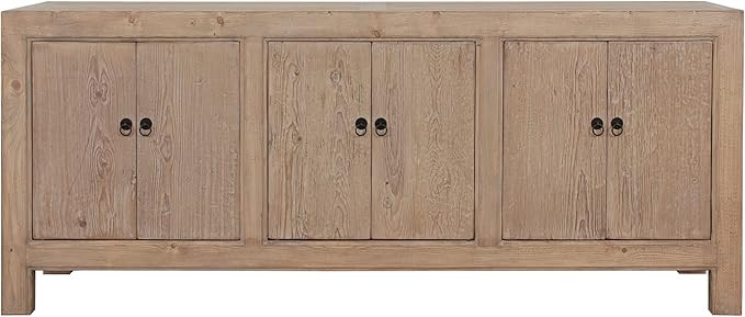 Artissance Reclaimed Shandong 6 Drawers, 35.5 Inch Tall, Natural Wood Finish Buffet | Amazon (US)